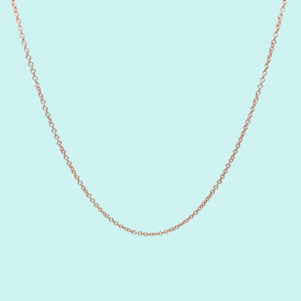 Collana Roller in Argento 925 placcata oro rosa.