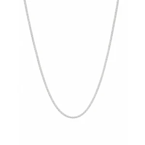 Collana maglia PopCorn in Argento 925 rodiato.