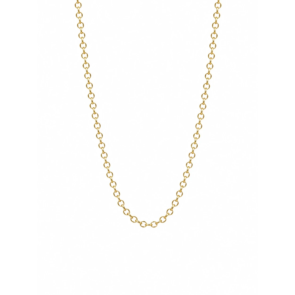 Collana maglia Roller in Argento 925 placcata oro gialla.