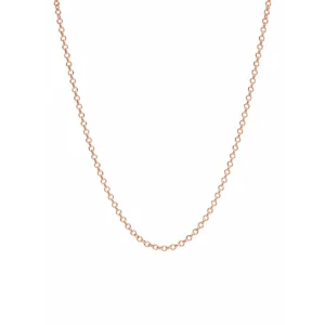 Collana maglia Roller in Argento 925 placcata oro rosa.