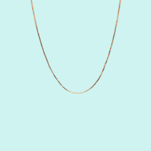 Collana maglia Veneziana in Argento 925 placcata oro rosa.